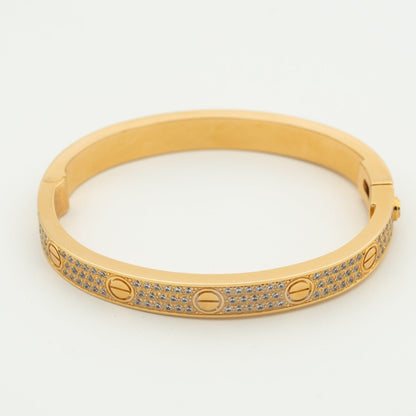 ¡®Glow Jewelry¡¯LOVE BRACELET 6.1MM DIAMOND-PAVED