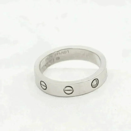 ¡®Glow Jewelry¡¯LOVE RING 4MM 1 DIAMOND SILVER
