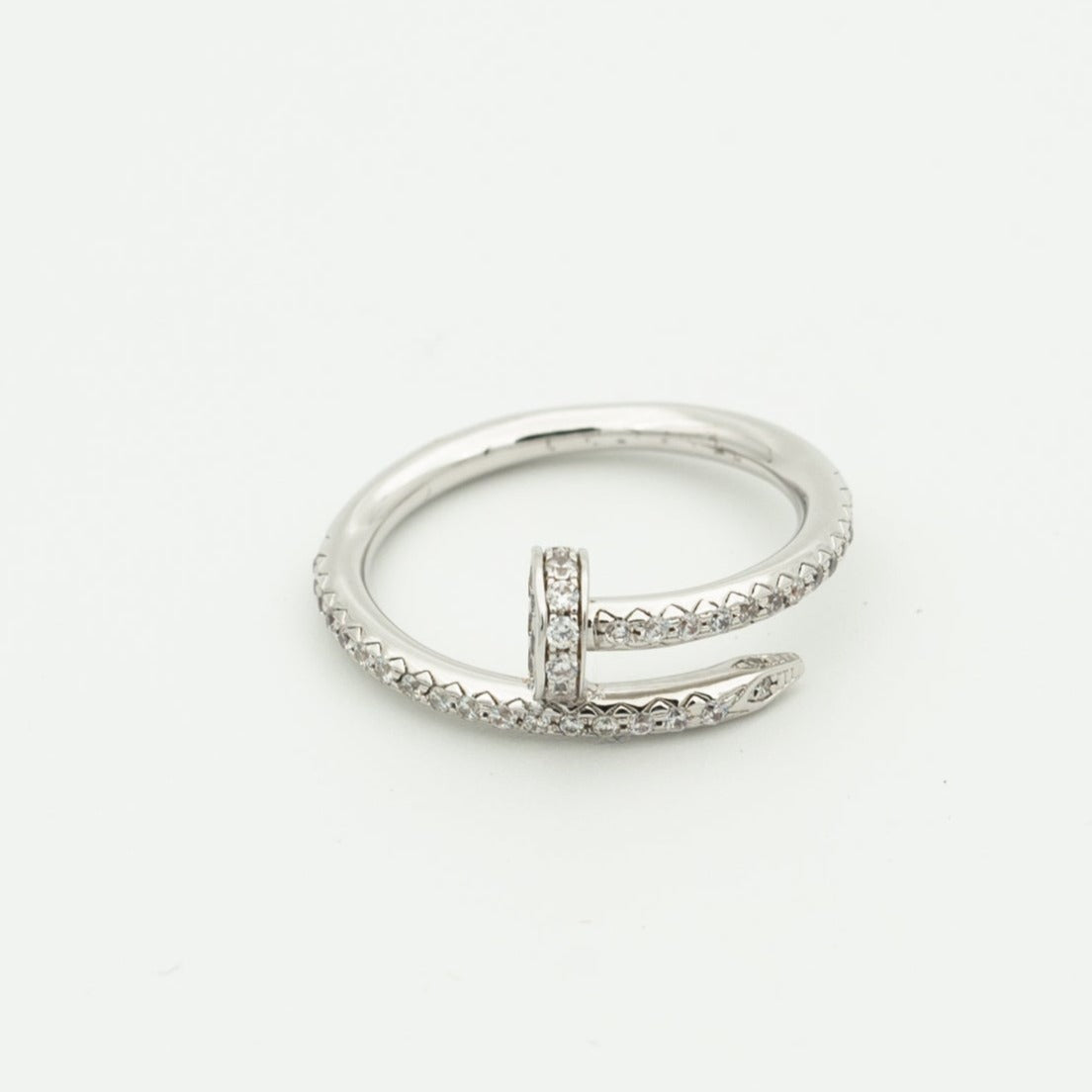 ¡®Glow Jewelry¡¯JUSTE RING 1.8MM SILVER DIAMONDS
