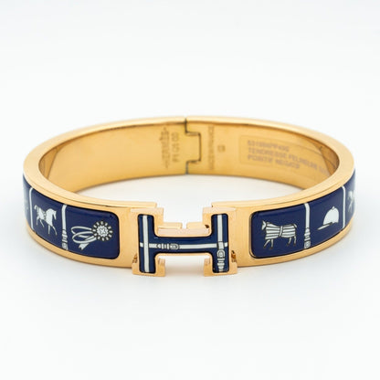 [Glow Jewelry]H BRACELET BLUE CERAMIC