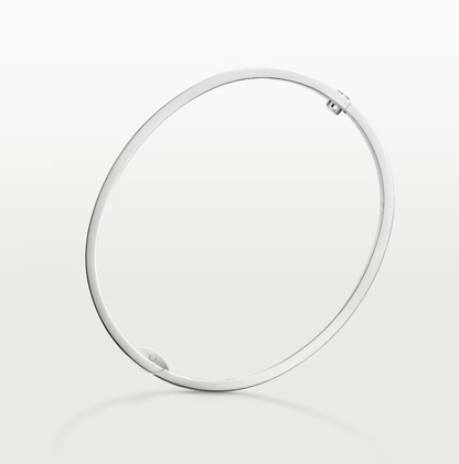 [Glow Jewelry]NEW-LOVE-6.1MM-Width Diamond-Studded Bracelet