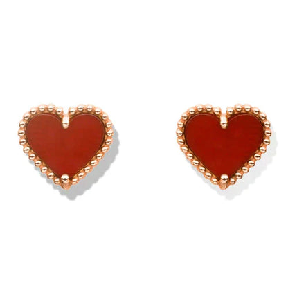 ¡®Glow Jewelry¡¯ HERZ-CARNELIAN-OHRRINGE