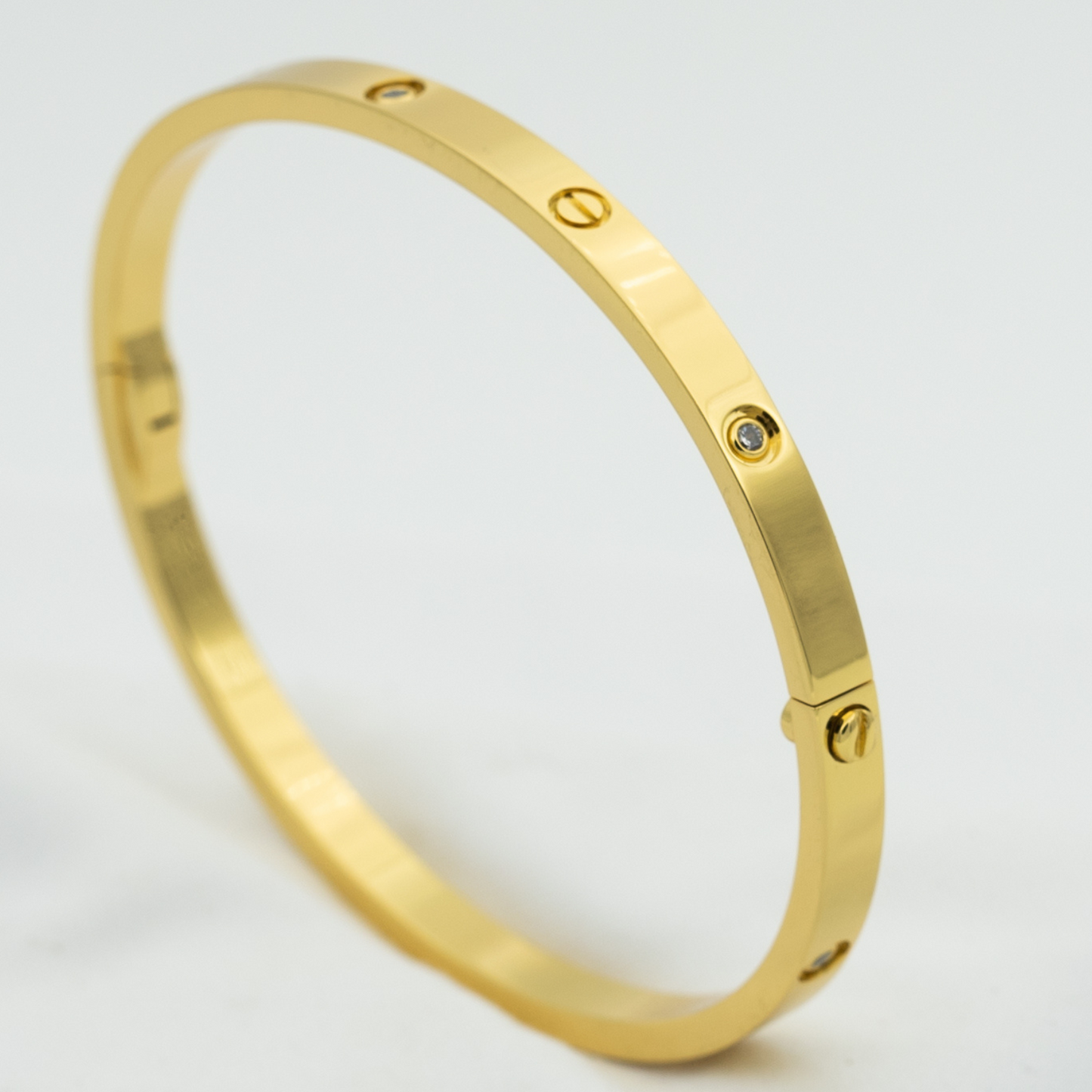 [Glow Jewelry]LOVE BRACELET 3.65MM 6 DIAMONDS