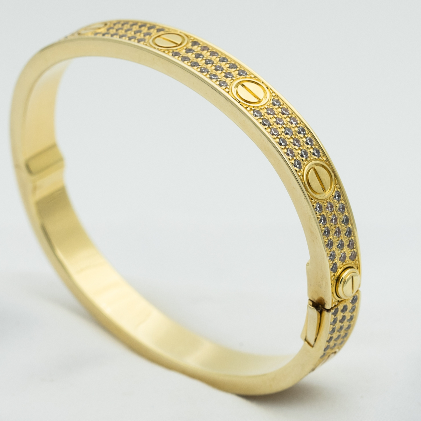¡®Glow Jewelry¡¯LOVE BRACELET 6.1MM DIAMOND-PAVED