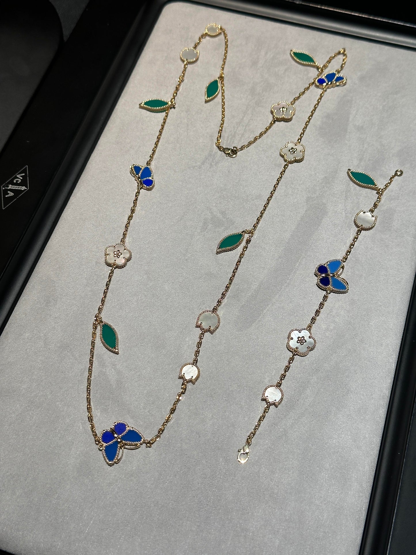 [Glow Schmuck] 26 NEUES KLEEBLATT 15 MOTIVE GLÜCKSKETTE