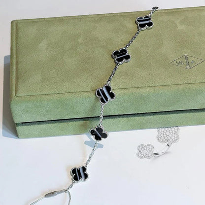 [Glow Jewelry]Neue CLOVER 5 MOTIF PULSAR STEIN ARMBAND KOLLEKTION