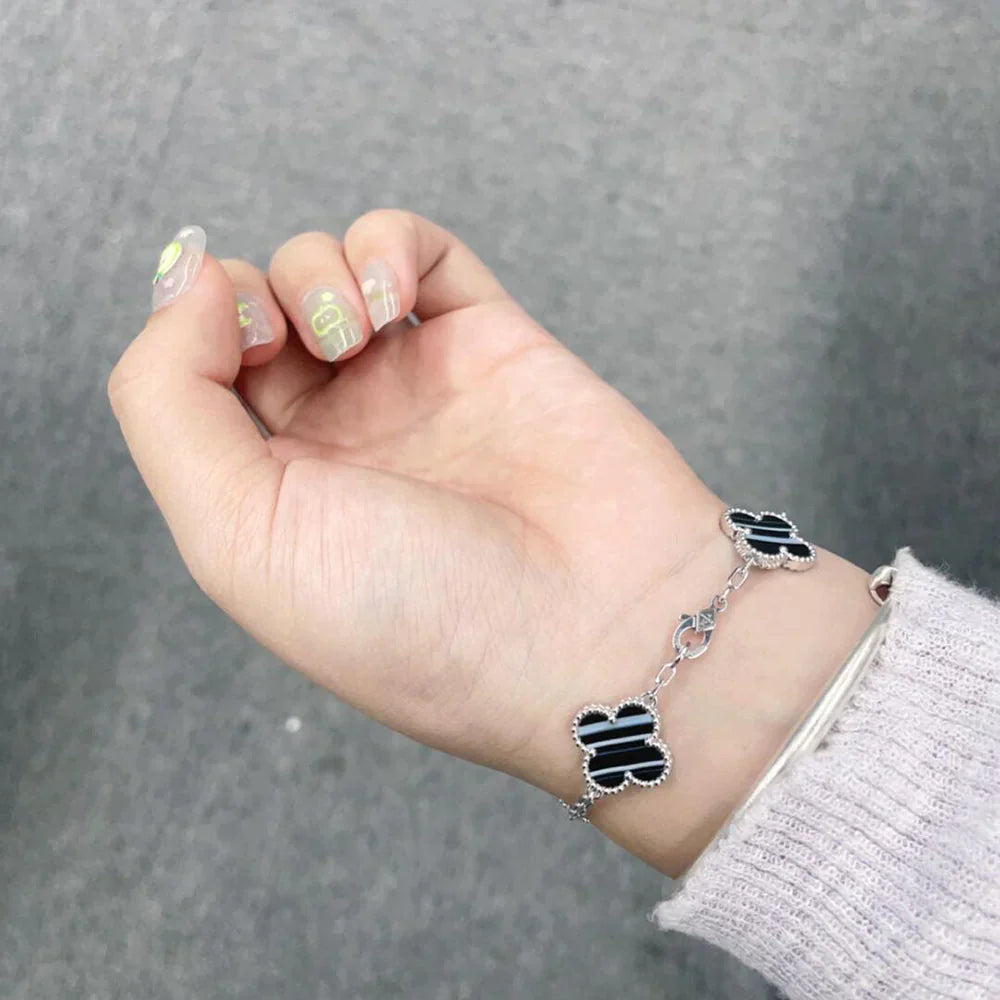 [Glow Jewelry]Neue CLOVER 5 MOTIF PULSAR STEIN ARMBAND KOLLEKTION