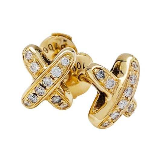 ¡®Glow Jewelry¡¯JEUX DE GOLD DIAMOND EARRINGS
