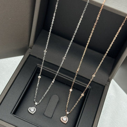 [Glow Jewelry]JOY HEART DIAMOND NECKLACE