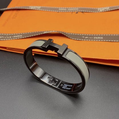 Glow Jewelry CLIC HM SO BLACK GREY ARMBAND