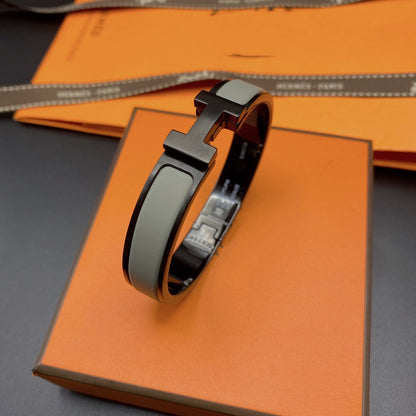 Glow Jewelry CLIC HM SO BLACK GREY ARMBAND