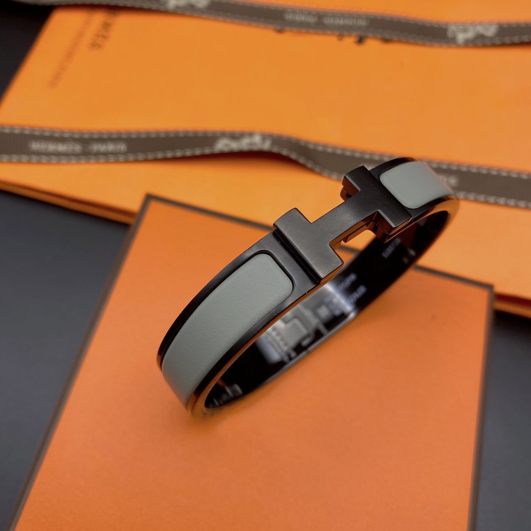 Glow Jewelry CLIC HM SO BLACK GREY ARMBAND