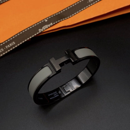 Glow Jewelry CLIC HM SO BLACK GREY ARMBAND