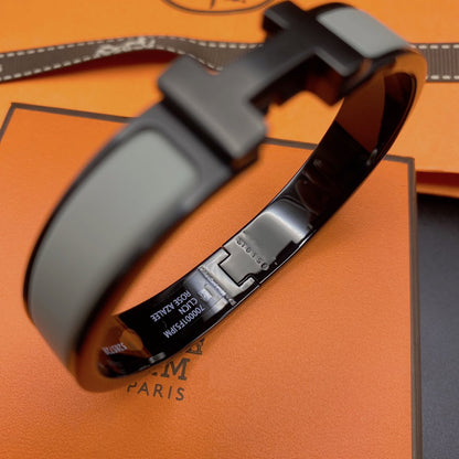 Glow Jewelry CLIC HM SO BLACK GREY ARMBAND
