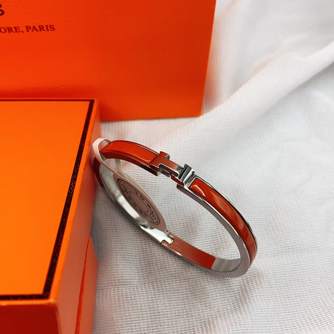 ¡®Glow Jewelry¡¯KLASSISCHES HM CLIC ROT 8MM EMAILLE ARMBAND