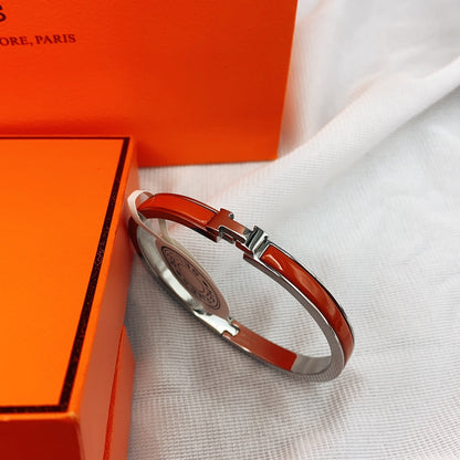 ¡®Glow Jewelry¡¯KLASSISCHES HM CLIC ROT 8MM EMAILLE ARMBAND
