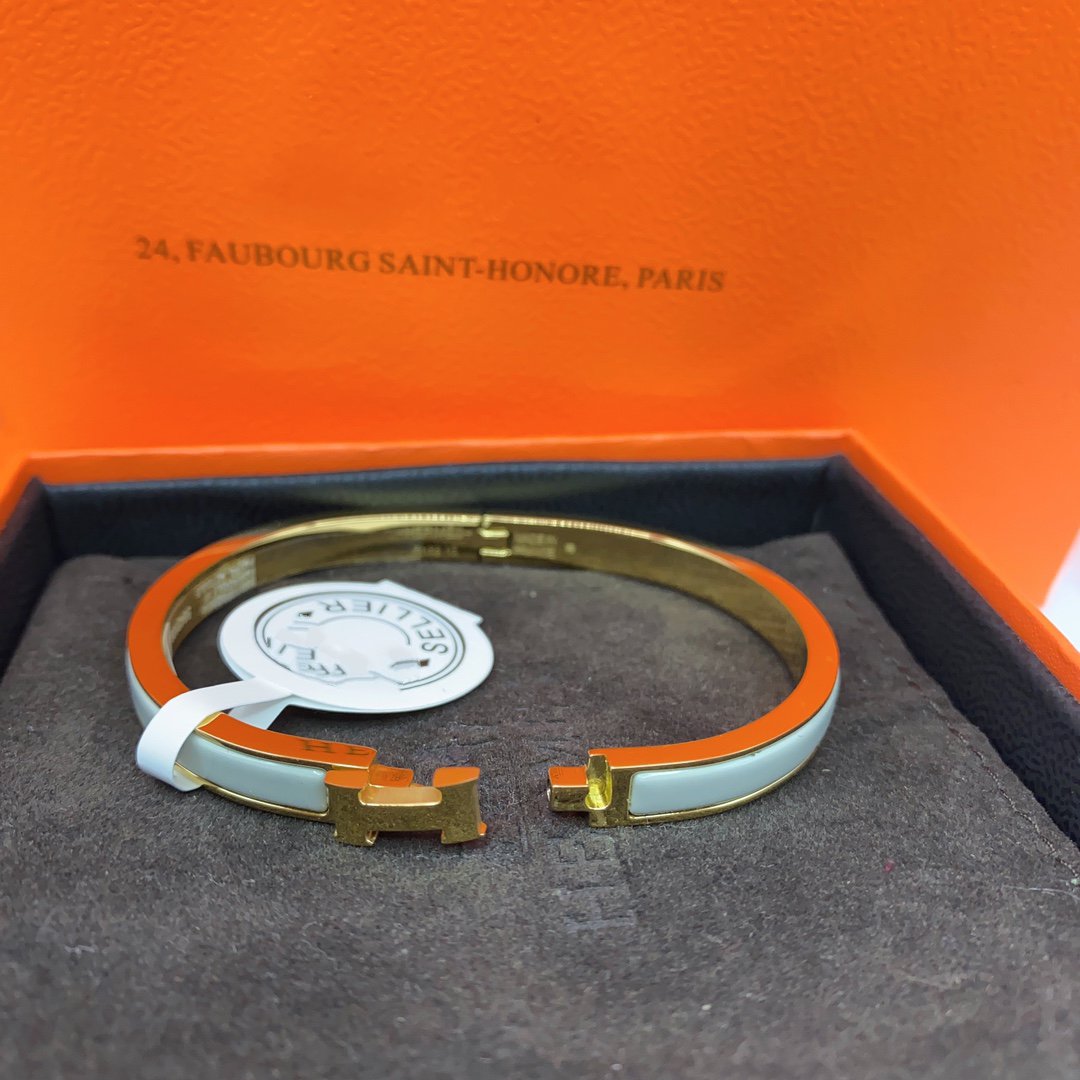 ¡®Glow Jewelry¡¯CLASSIC HM CLIC GREEN 8MM ENAMEL BRACELET