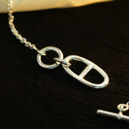 ¡®Glow Jewelry¡¯HM CHAINE D'ANCRE PENDANT NECKLACE STERLING SILVER