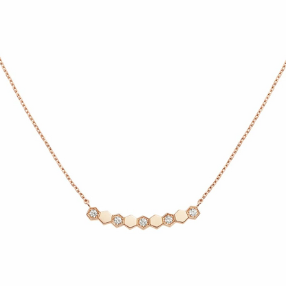 [Glow Jewelry]BEE MY LOVE DIAMOND NECKLACE