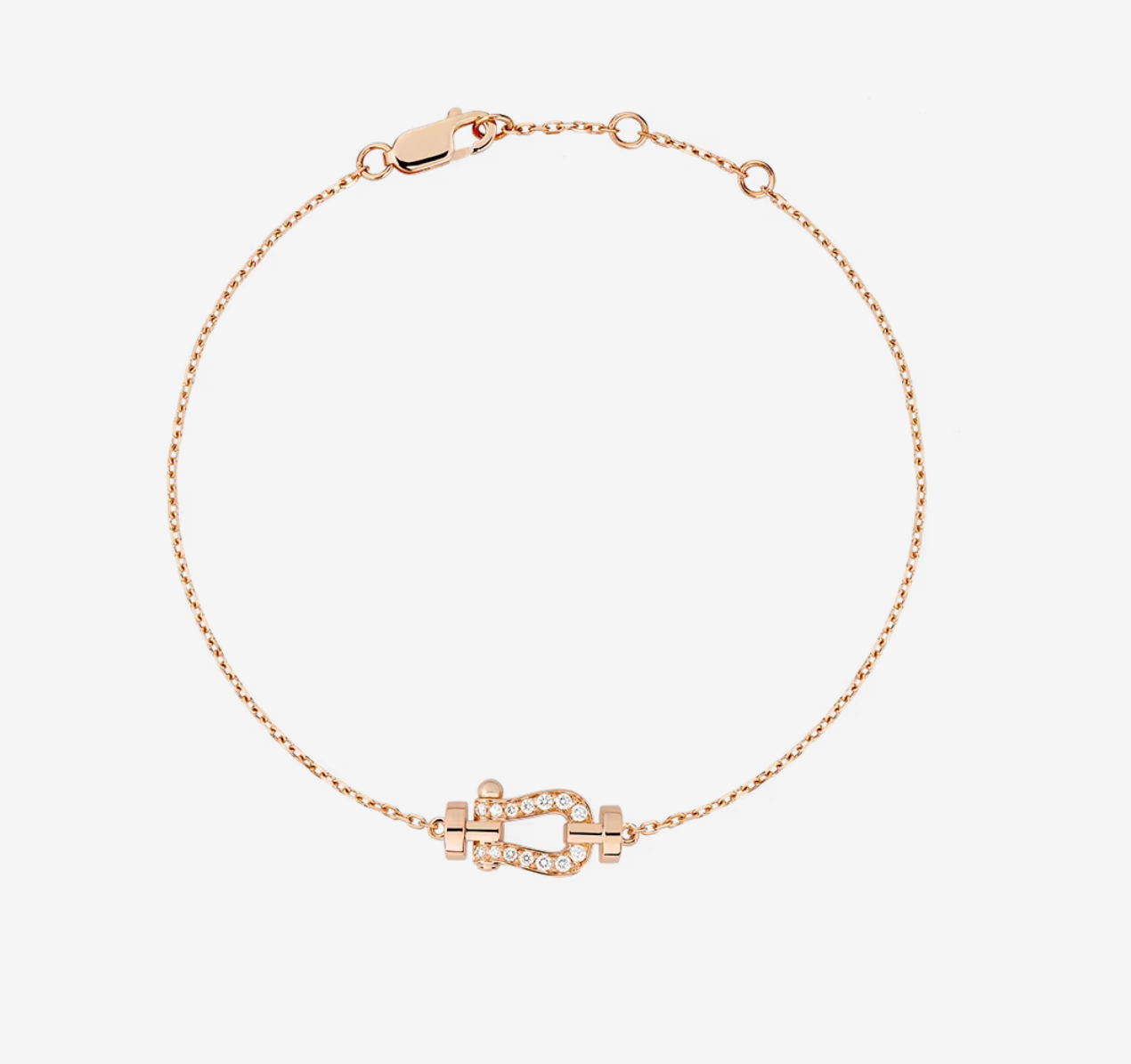 ¡®Glow Jewelry¡¯FORCE 10 FULL DIAMOND BUCKLE CHAIN LINK MINI MODEL