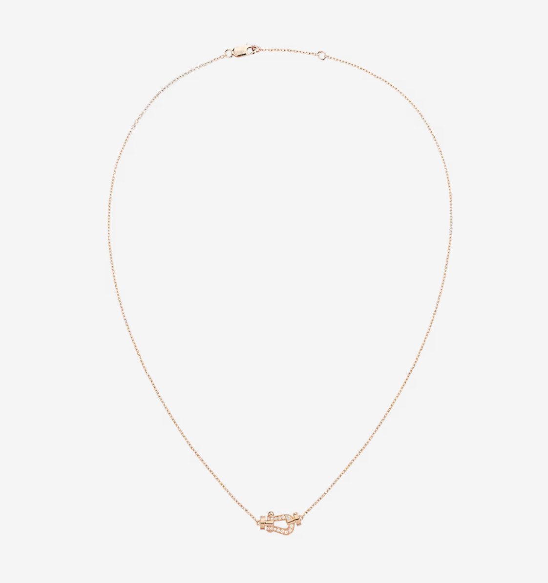 [Glow Jewelry]FORCE 10 DIAMOND PINK GOLD NECKLACE MINI MODEL