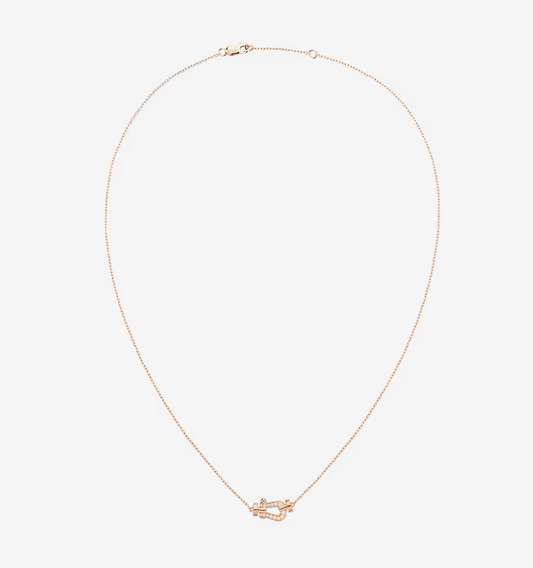 [Glow Jewelry]FORCE 10 DIAMOND PINK GOLD NECKLACE MINI MODEL