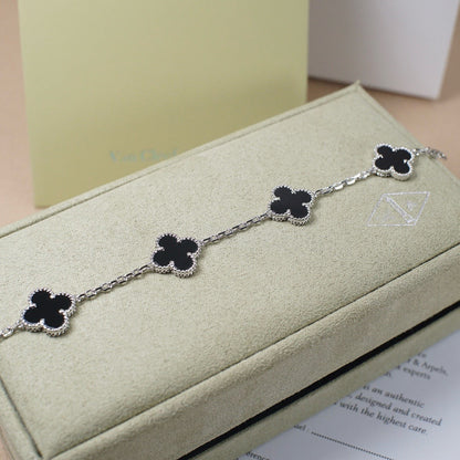 [Glow Jewelry]Neue CLOVER 5 MOTIF ONYXS ARMBAND KOLLEKTION