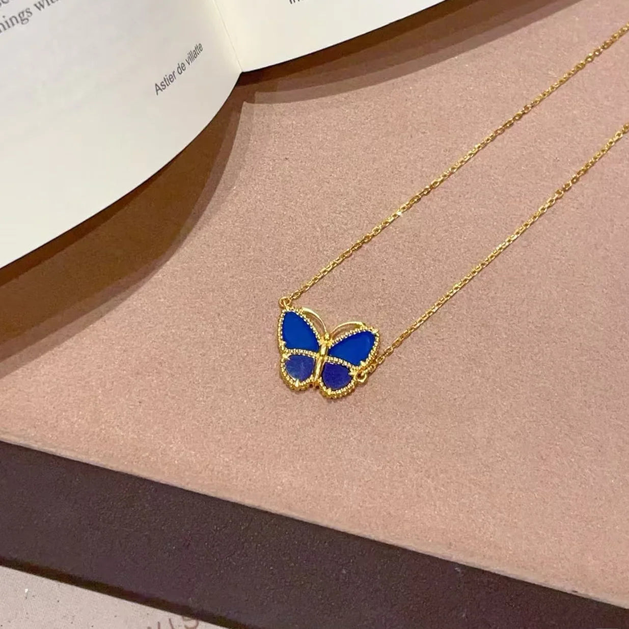[Glow Jewelry] 2026 NEW LUCKY BUTTERFLY 1 MOTIFS NECKLACE