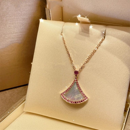 [Glow Jewelry]DREAM NECKLACE MOP DIAMOND PINK