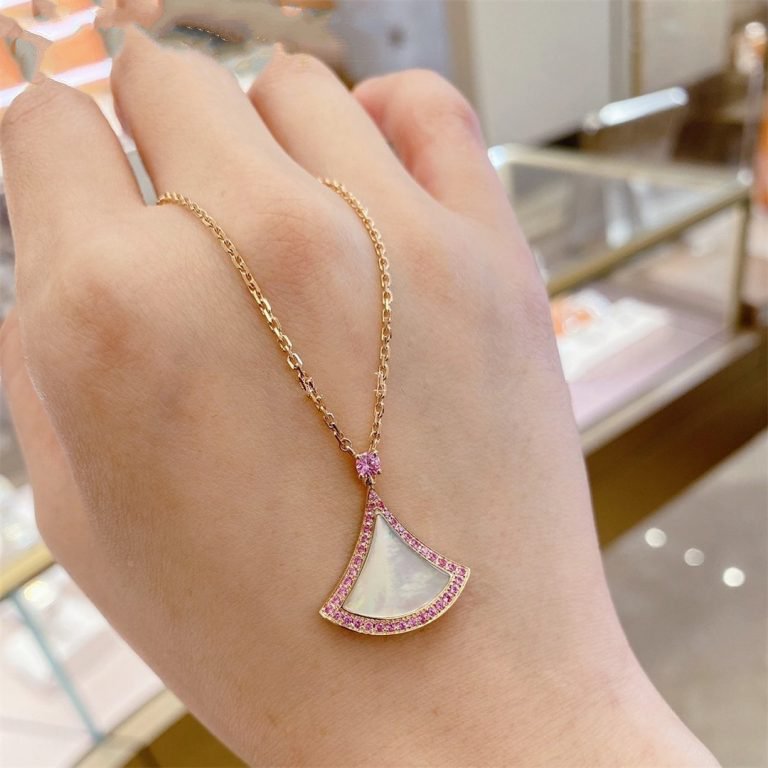 [Glow Jewelry]DREAM NECKLACE MOP DIAMOND PINK