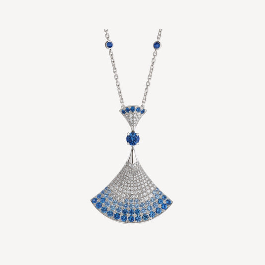 [Glow Jewelry]DREAM NECKLACE AGATE SILVER DIAMOND