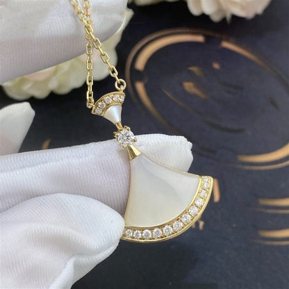 [Glow Jewelry]DREAM NECKLACE MOP GOLD DIAMOND