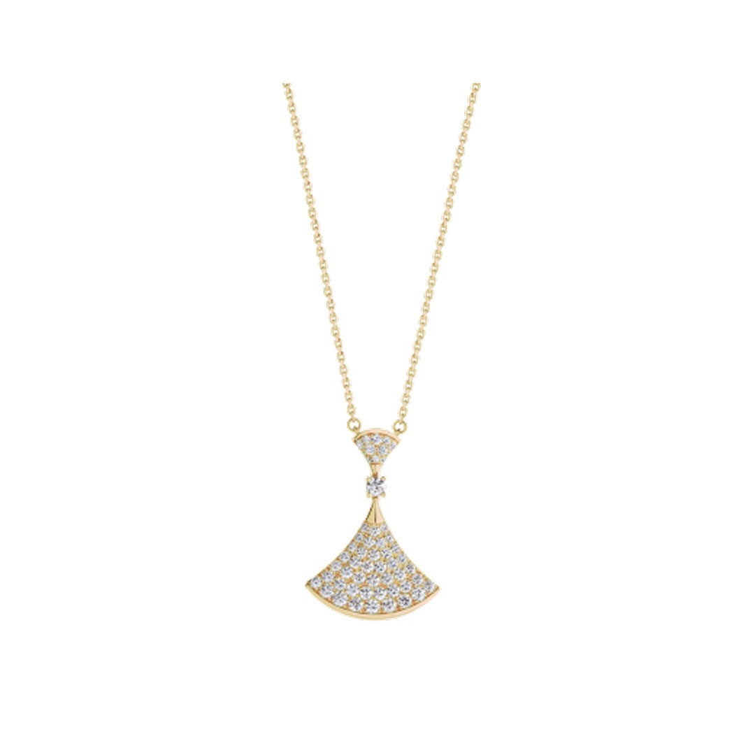 [Glow Jewelry]DREAM NECKLACE GOLD FULL DIAMOND