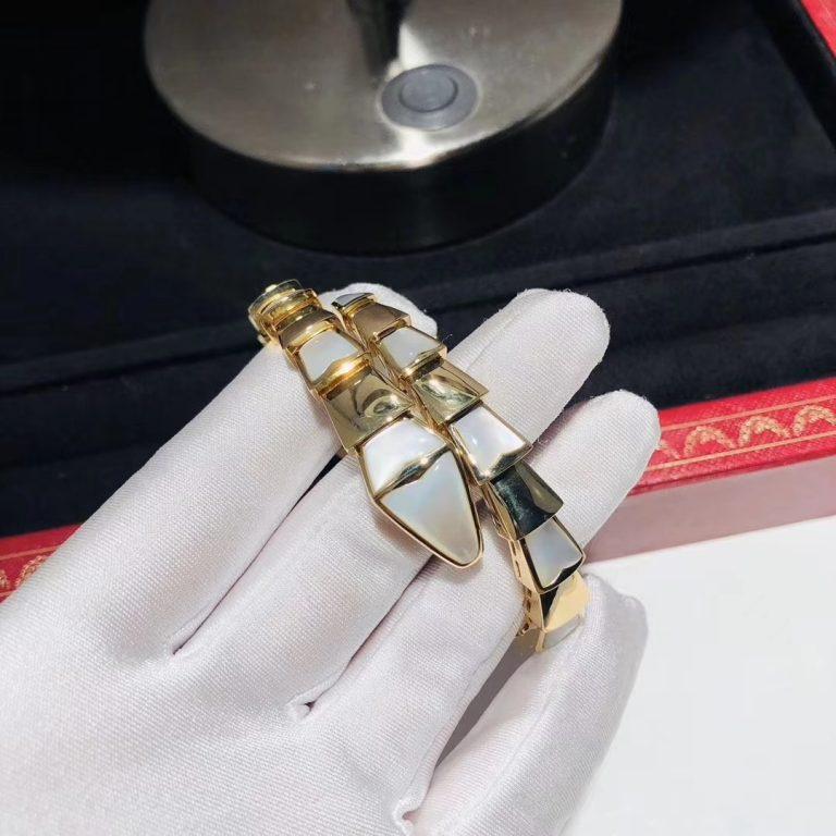 [Glow Jewelry]SERPENTI BRACELET MOP GOLD