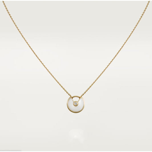 Glow Jewelry – AMULETTE ROSÉGOLD MOP HALSKETTE