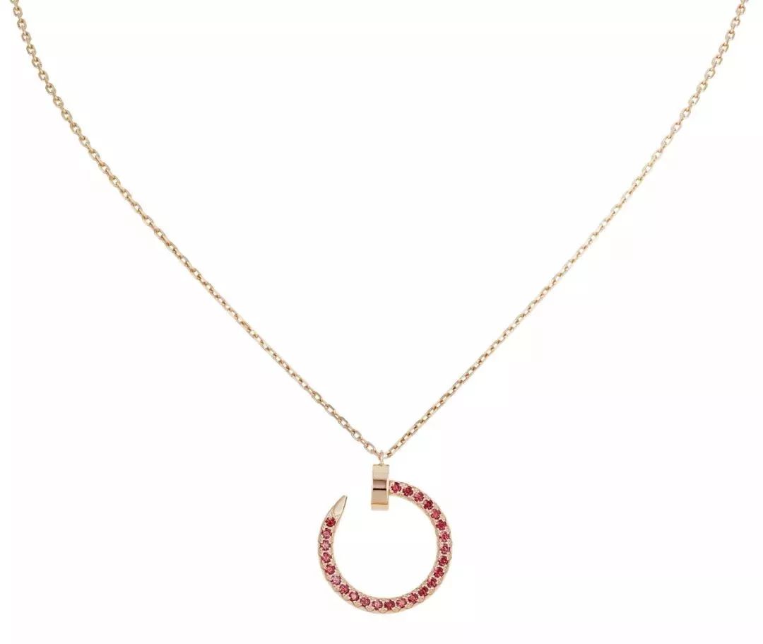 ¡®Glow Jewelry¡¯JUSTE-HALSKE GOLD ROT DIAMANTEN