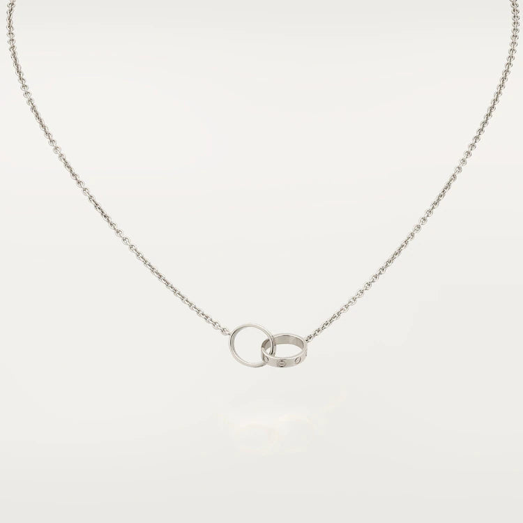 ¡®Glow Jewelry¡¯LOVE NECKLACE PINK GOLD AND SILVER