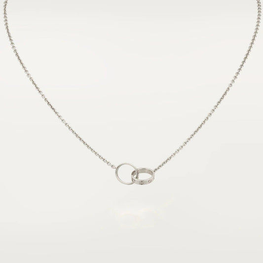 ¡®Glow Jewelry¡¯LIEBESKETTE ROSÉGOLD UND SILBER