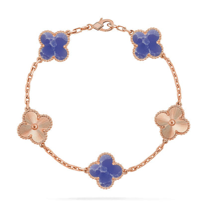 [Glow Jewelry]Neue CLOVER 5 MOTIF BLUE VEINS ARMBANDKOLLEKTION