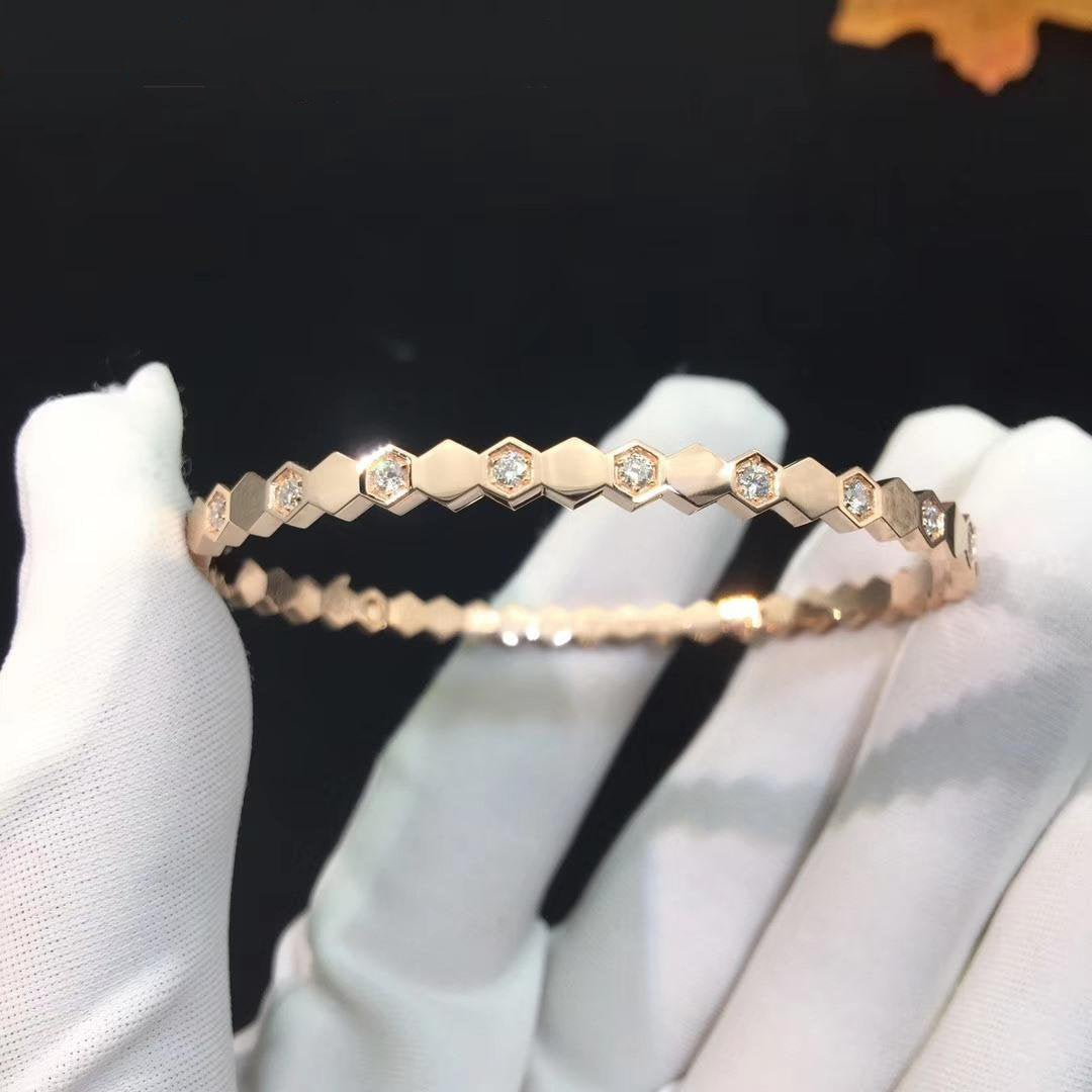 ¡®Glow Jewelry¡¯BEE LOVE SILVER DIAMOND BRACELET