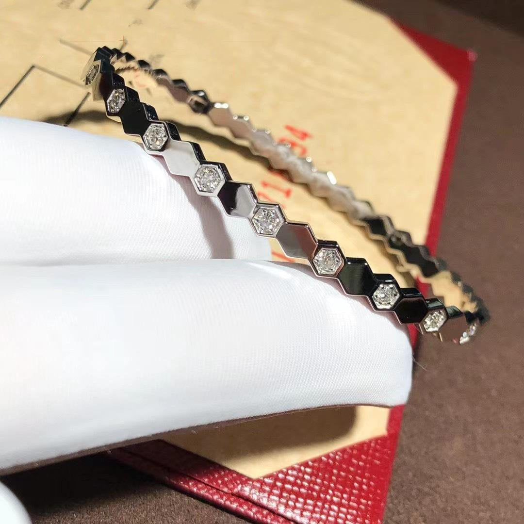 ¡®Glow Jewelry¡¯BEE LOVE SILVER DIAMOND BRACELET