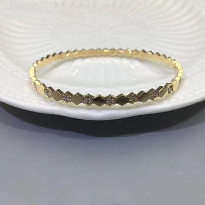 [Glow Jewelry]BEE LOVE GOLD DIAMOND BRACELET