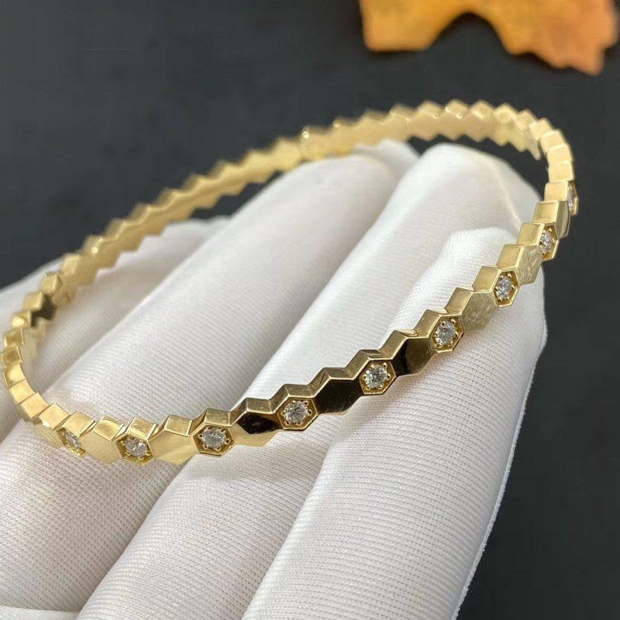 ¡®Glow Jewelry¡¯BEE LOVE GOLD DIAMOND BRACELET
