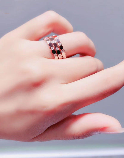 ¡®Glow Jewelry¡¯BEE LOVE RING PINK GOLD DIAMOND