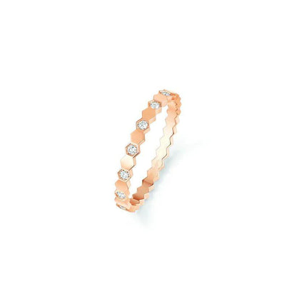 ¡®Glow Jewelry¡¯BEE LOVE RING PINK GOLD DIAMOND