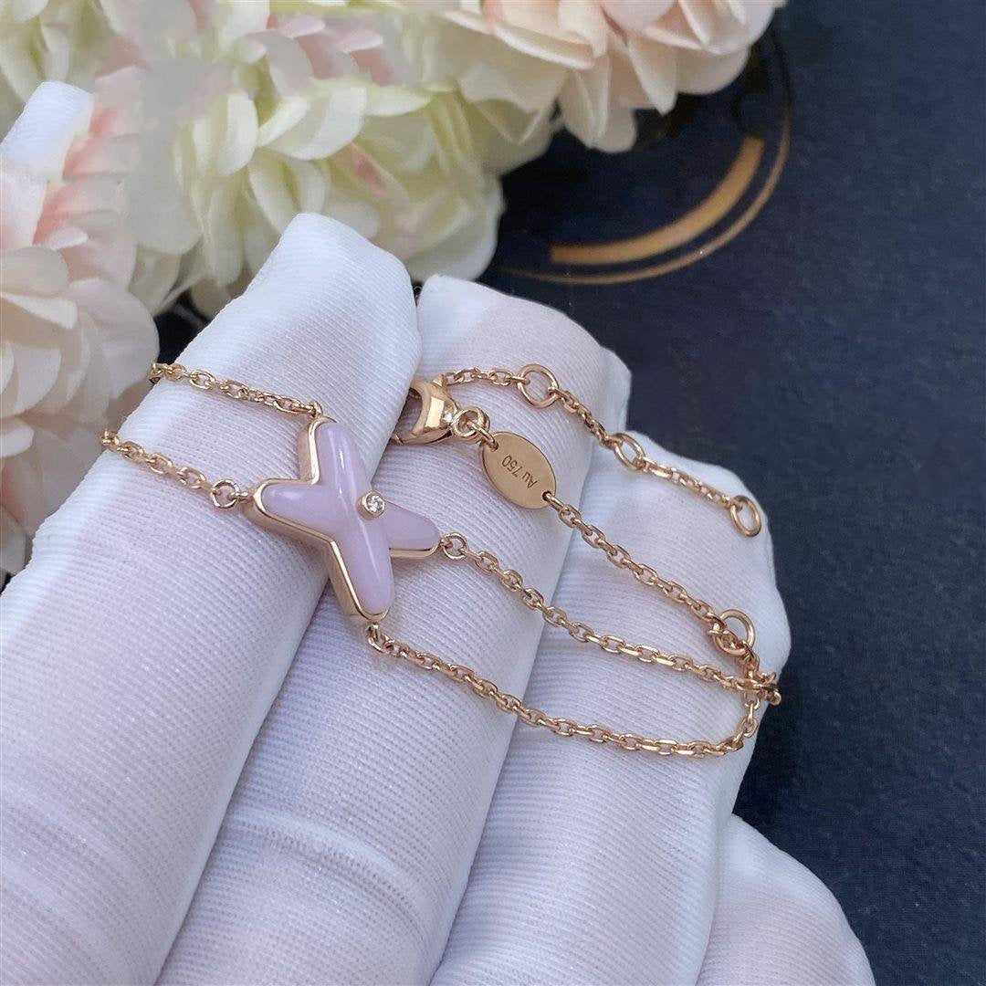 ¡®Glow Jewelry¡¯JEUX BRACELET PINK MOP PINK GOLD 1 DIAMOND