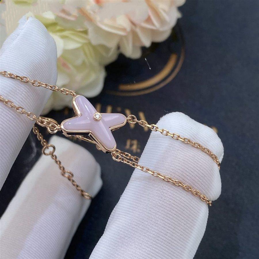 ¡®Glow Jewelry¡¯JEUX BRACELET PINK MOP PINK GOLD 1 DIAMOND