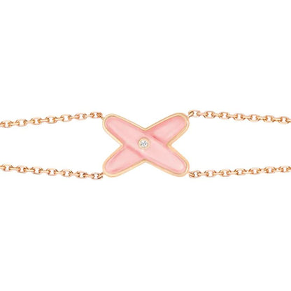 ¡®Glow Jewelry¡¯JEUX BRACELET PINK MOP PINK GOLD 1 DIAMOND