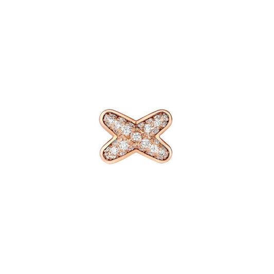 [Glow Jewelry]JEUX DE PINK GOLD DIAMOND EARRINGS
