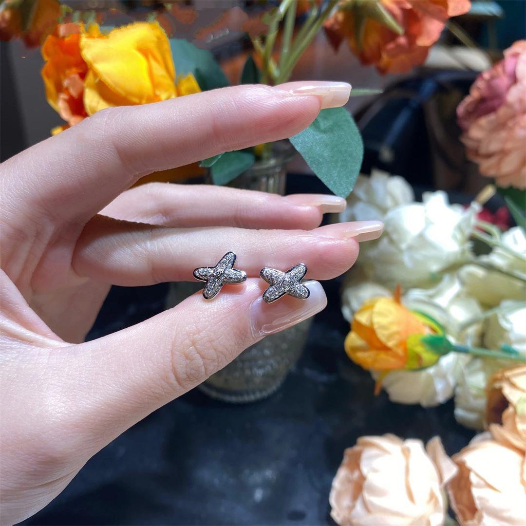 „Glow Jewelry“ JEUX DE SILBER DIAMANT OHRRINGE